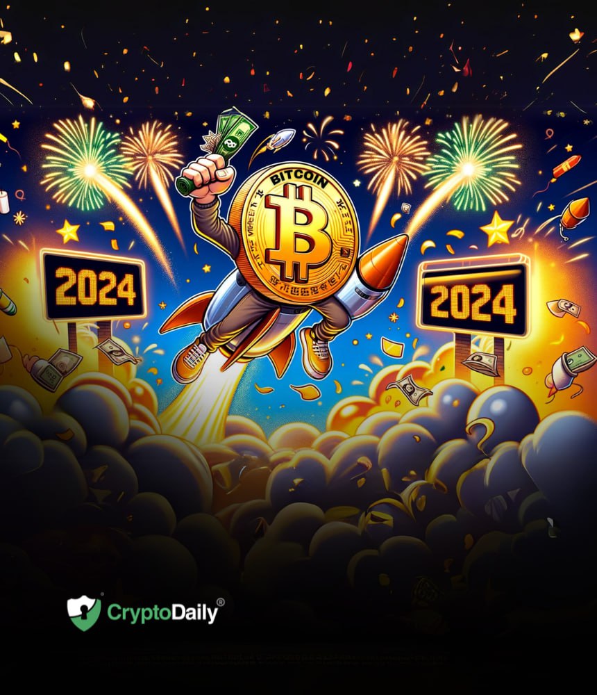 Bitcoin starts 2024 with a bang