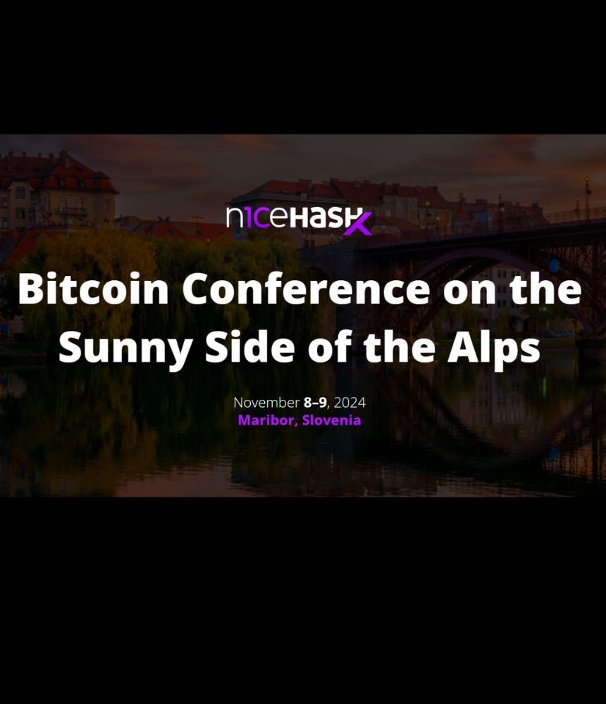 NiceHash to Host Bitcoin-focused Conference in Maribor, aiming to Establish Slovenia as a Major European Crypto Hub