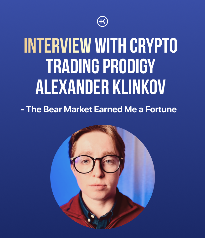 Crypto Trading Prodigy Alexander Klinkov – The Bear Market Earned Me a Fortune
