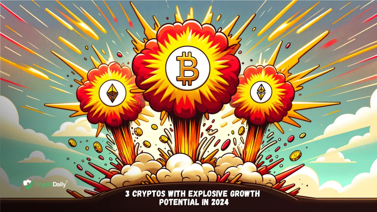 3 Cryptos with Explosive Growth Potential in 2024 - Crypto Daily