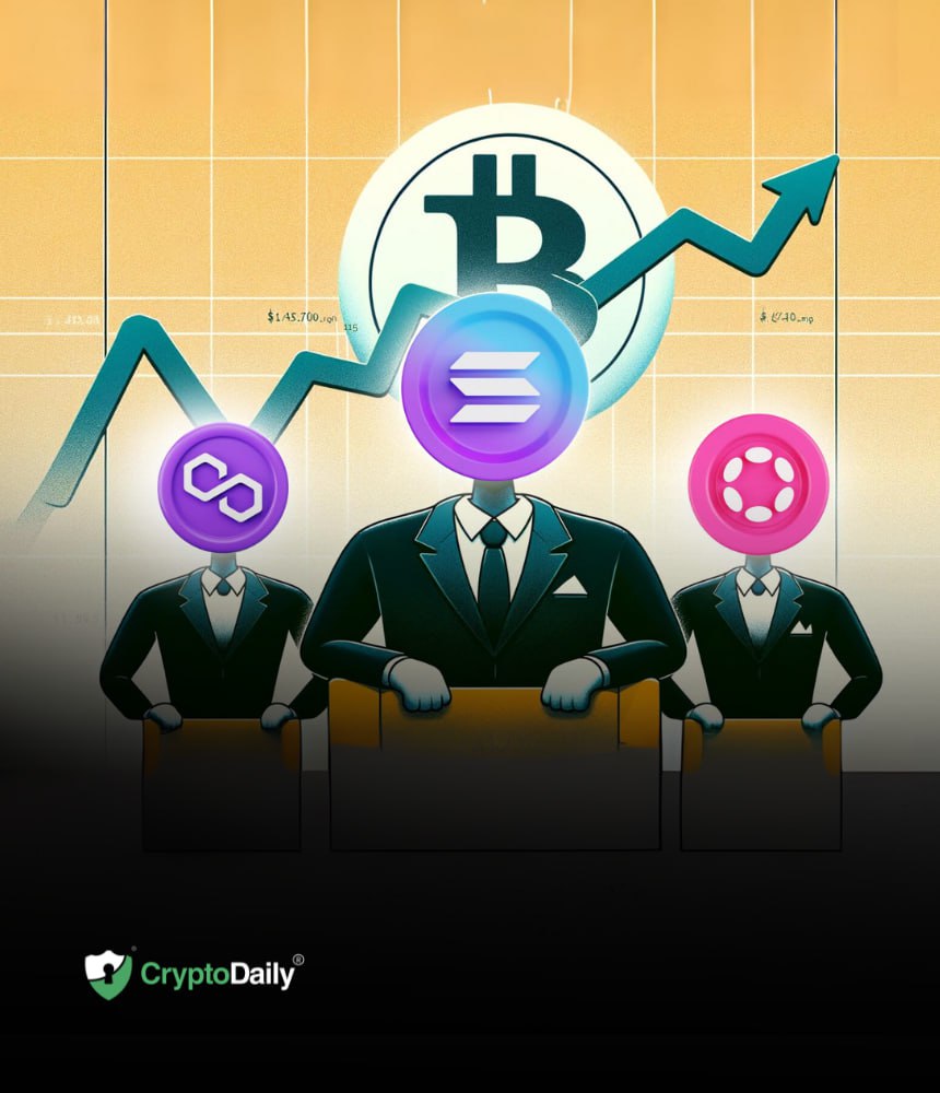 Bitcoin Hits $45K: Can Solana (SOL), Polygon (MATIC), and Polkadot (DOT) Steal the Spotlight?