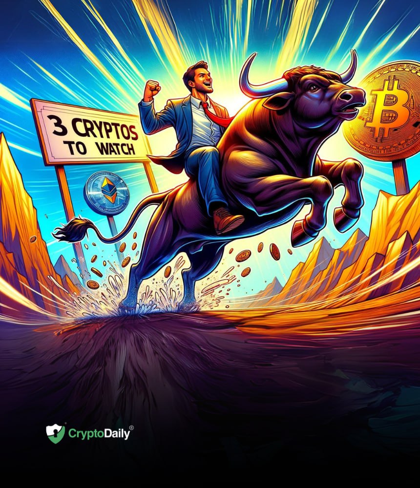Riding the Bull: Experts Name 3 Cryptocurrencies to Turn a Modest Investment into a Strong Portfolio