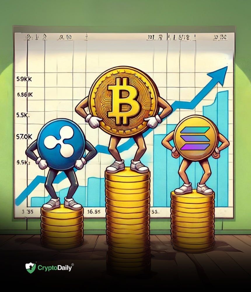 Bitcoin Nears $70K, Ripple (XRP) and Solana (SOL) Show Growth Last Month - What About Other Promising Coins?