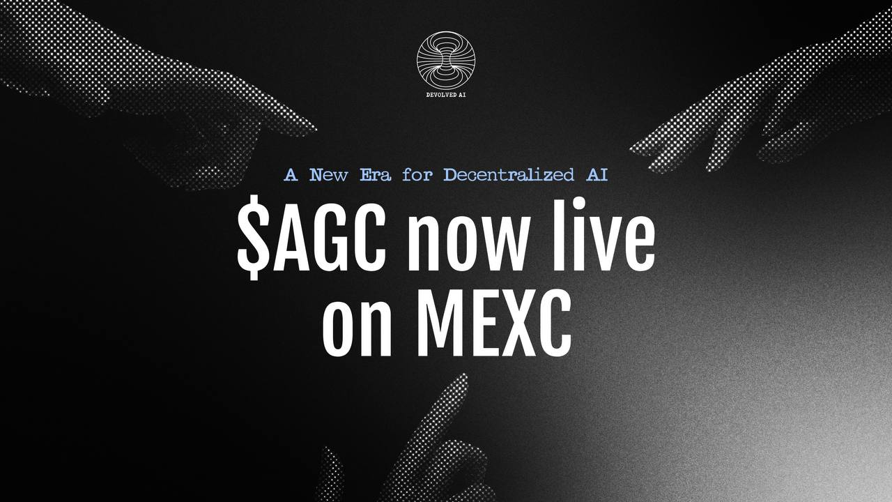 Devolved AI's AGC Token Debuts on MEXC: A New Era for Decentralized AI