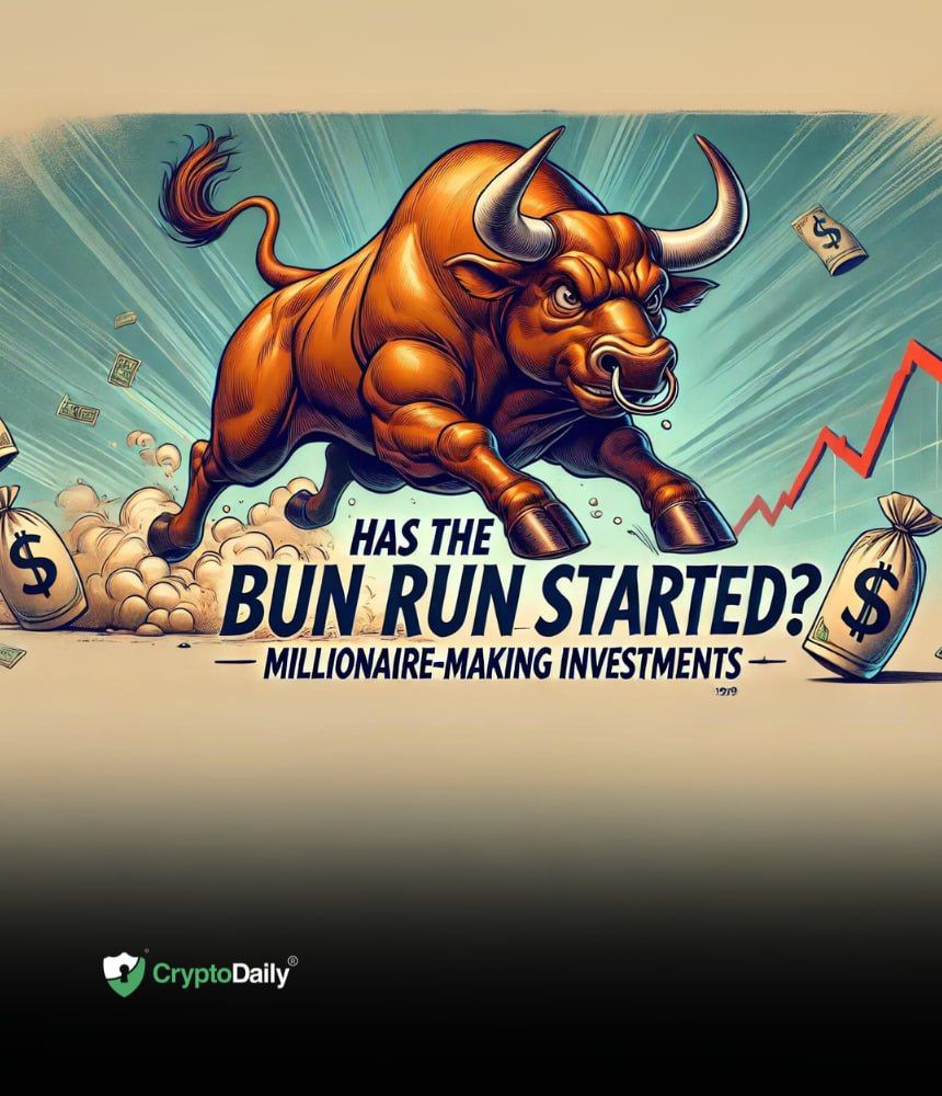 Has The Bun Run Started? These 3 High Volume Cryptos Might Be Your Millionaire-Making Investments