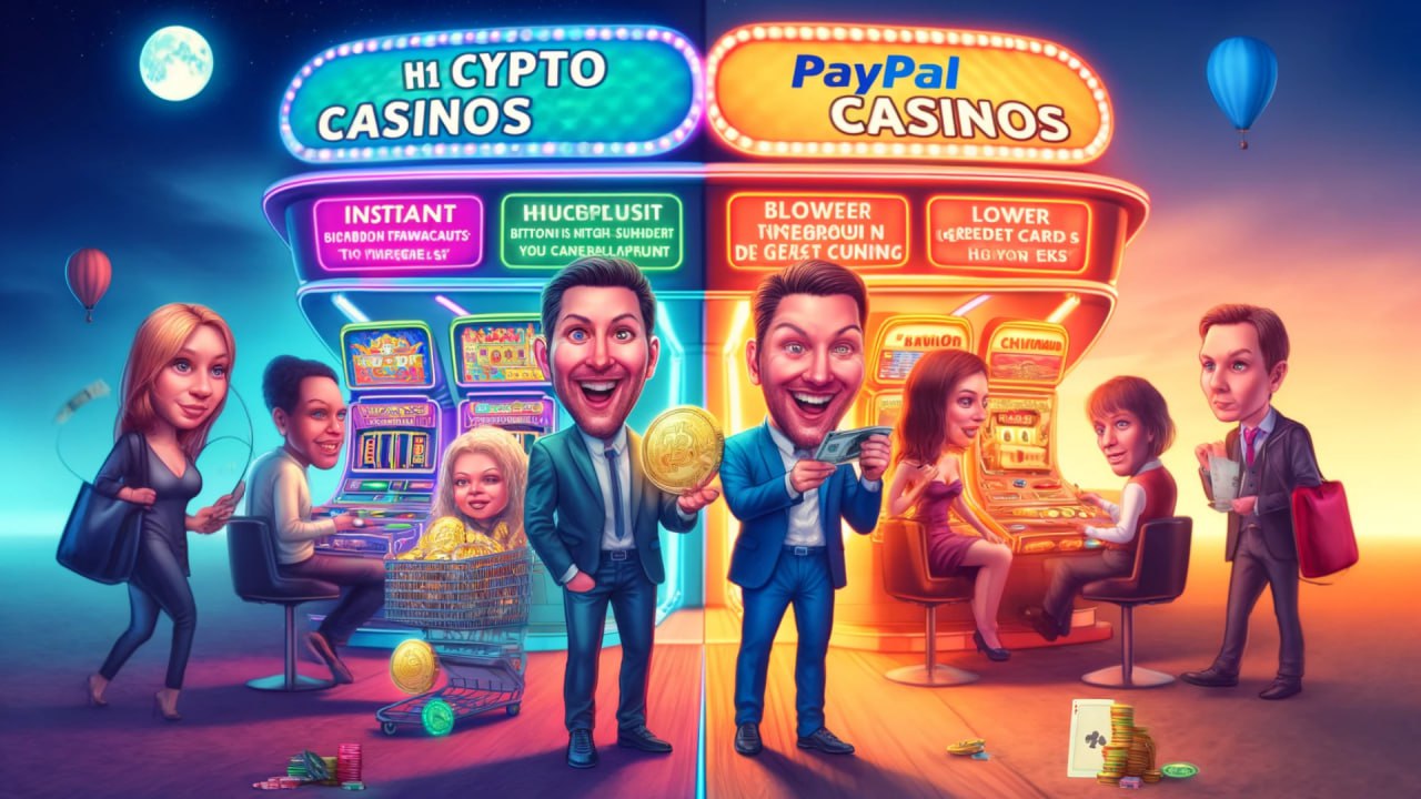 Crypto Casinos Compared to PayPal Casinos: What People Love the Most & What’s Missing