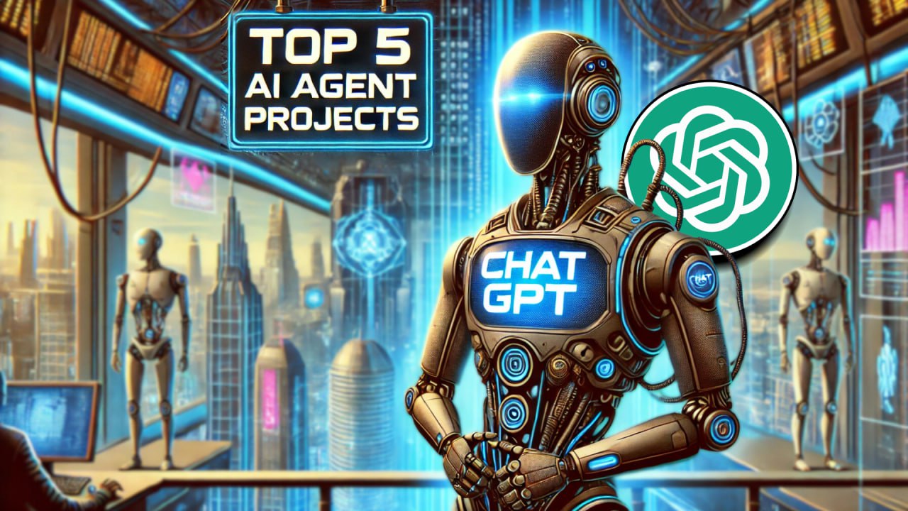 Top 5 AI Agent Crypto Projects in 2025