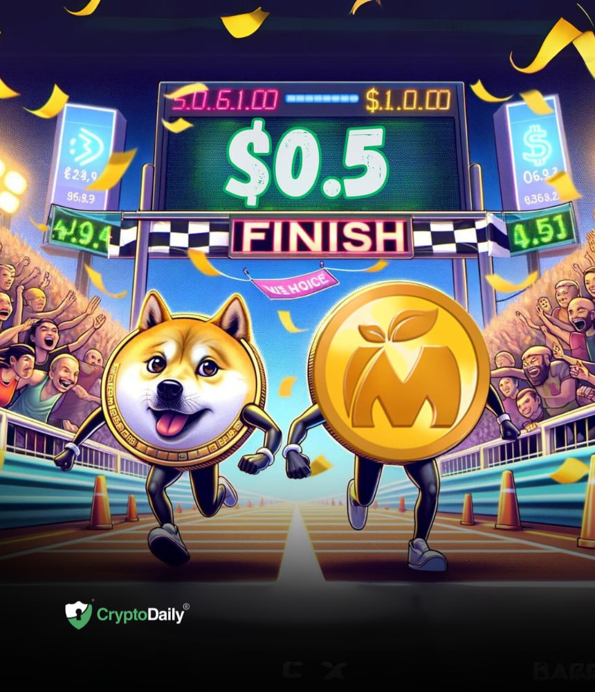 DOGE vs MANIA: Which Altcoin is Forecasted to Reach $0.5 First