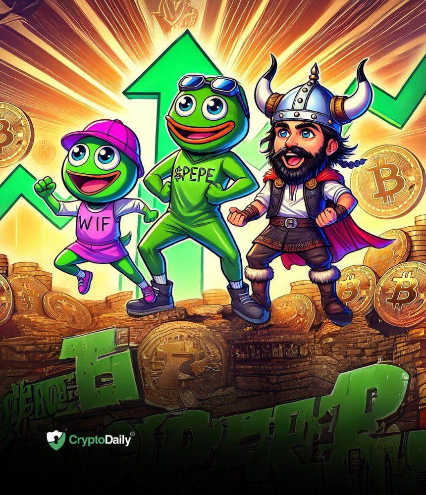 Memecoins $PEPE, $WIF, and $FLOKI still ready to surge when bull market returns