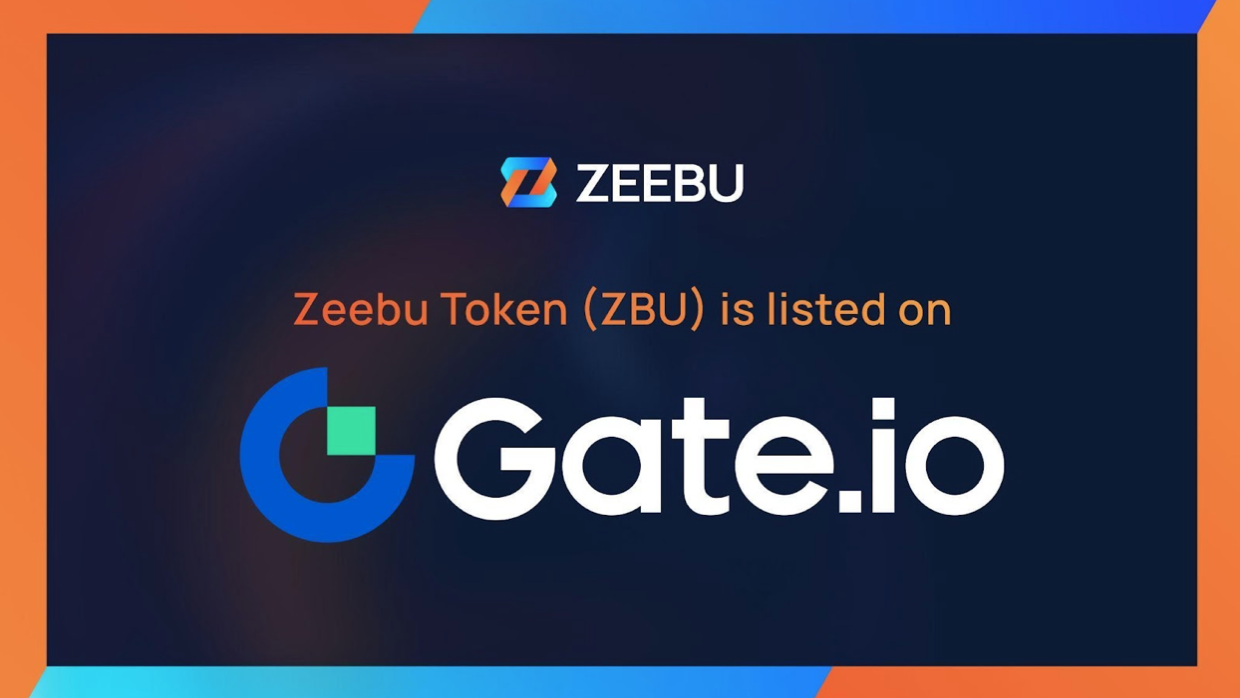 Zeebu (ZBU) Goes Live on Gate.io