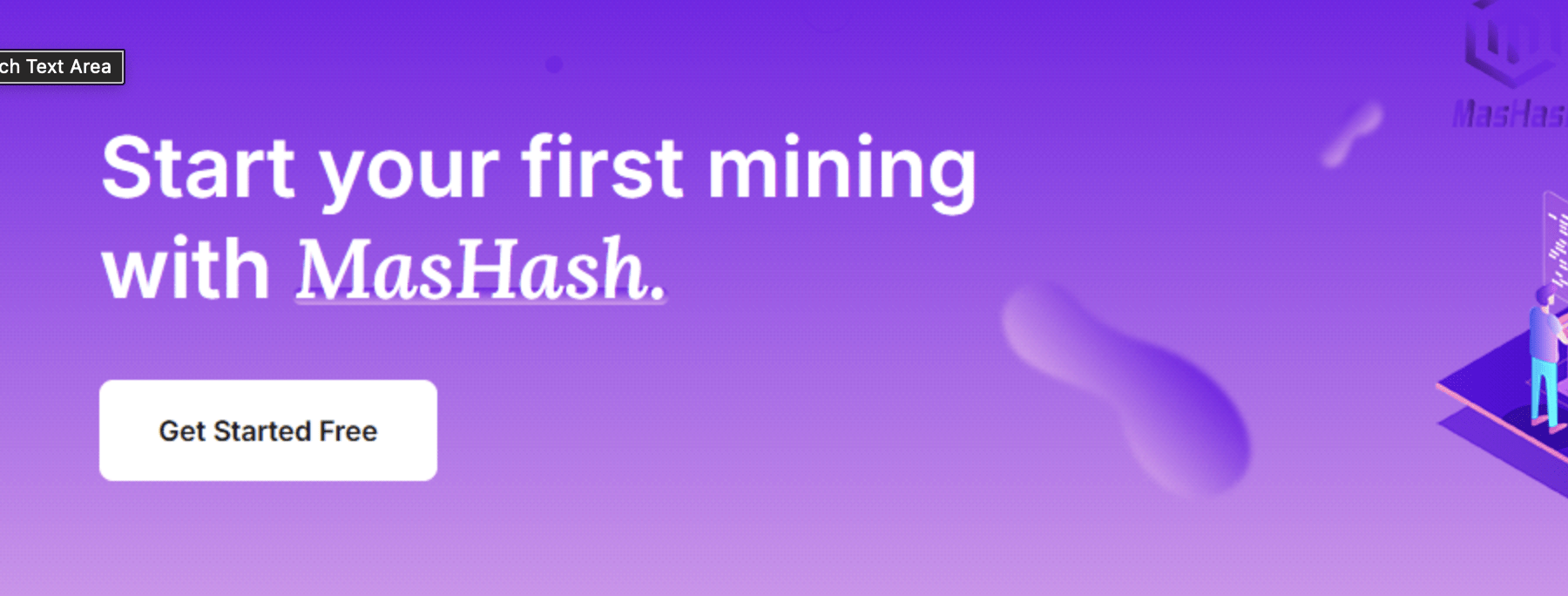 Earn Bitcoin with MASHASH High-Rated Free Cloud Mining Platform!