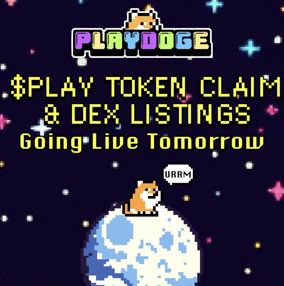 New Coin Listing To Watch - PlayDoge (PLAY) ICO Ends Tomorrow, How To Claim Safely