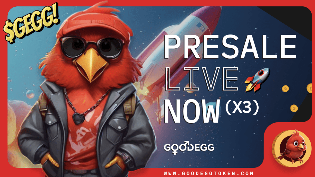 Trending Now: Pepe (PEPE) Volume Soars 33.20% as Crypto Whales Flock to New Contender GoodEgg (GEGG) Presale, 3.4B Sold at Just $0.00021