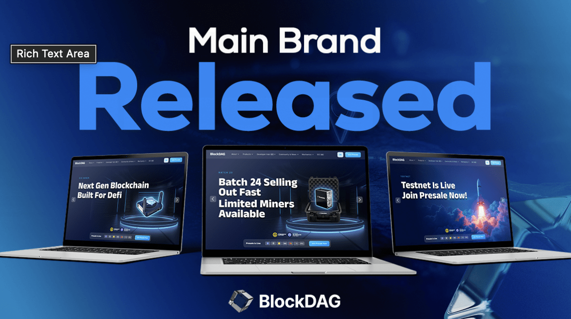 BlockDAG Launched Its New Brand Look, Pushing Presale Beyond $102M–Is It Casting Shadows on Stellar & Nakamoto’s Upgrade?