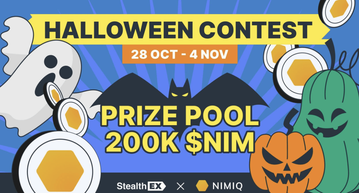 StealthEX x Nimiq Spooktacular Halloween Contest!