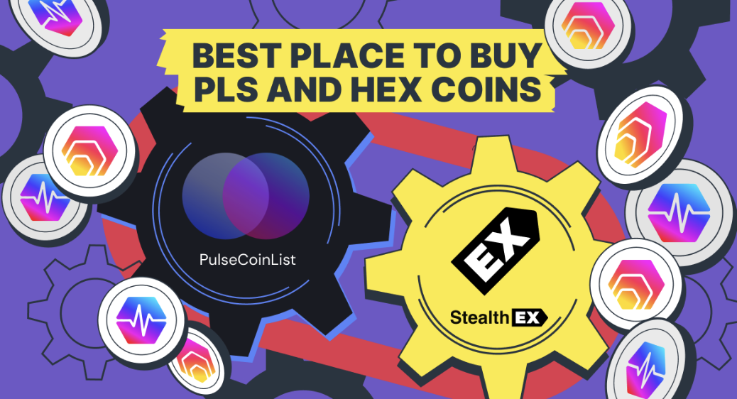 StealthEX & PulseCoinList Provide Access to PLS and HEX Crypto Swaps