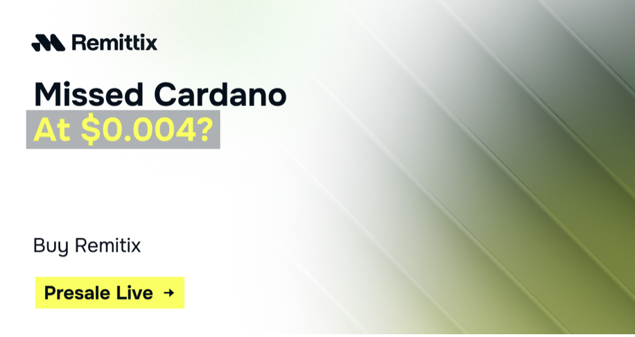 "50% Drop In 2025 For Cardano And Solana" Claims Top Crypto Analyst As Remittix Could 50x This Year