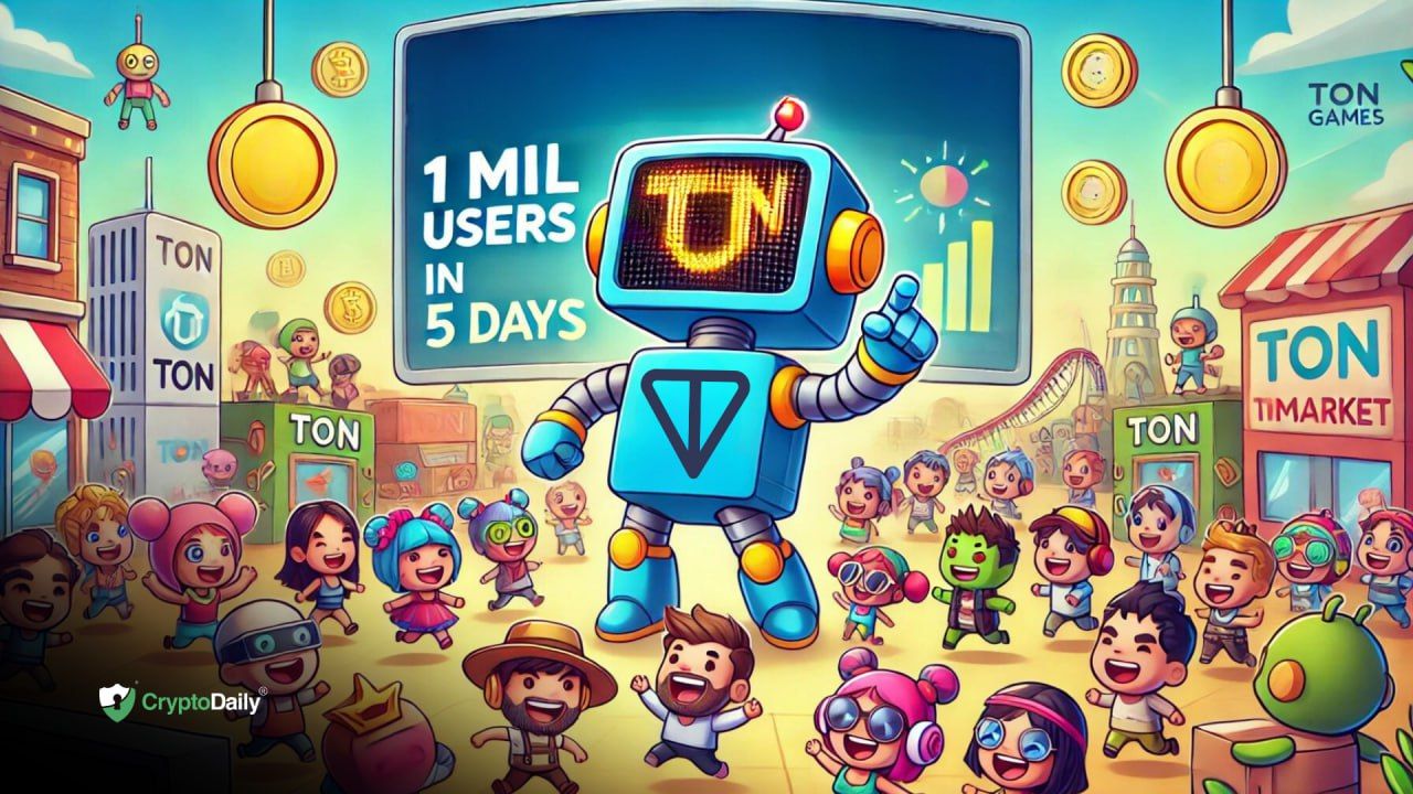 TON Games Boom, Tomarket Leads the Charge with 1 Mil Users in 5 Days