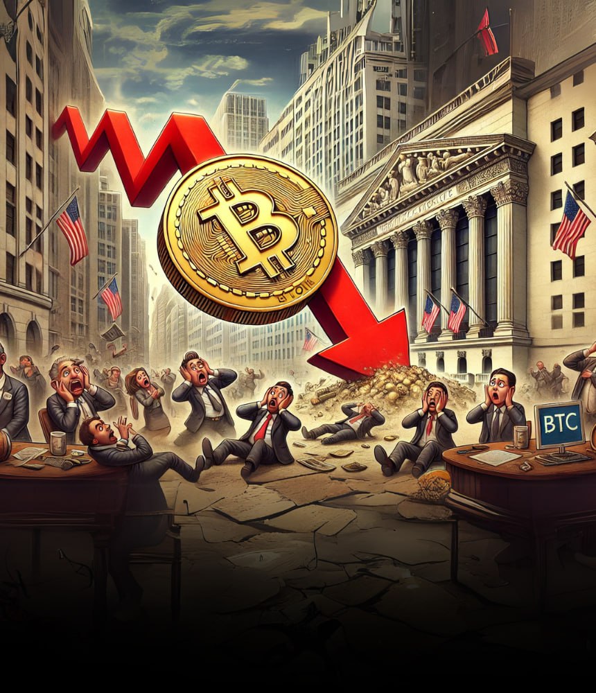 US Stock Market Drop Drags Bitcoin (BTC) Down: What’s Next?