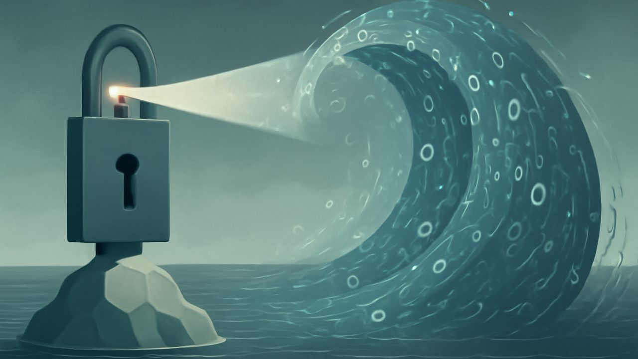 Lighthouse Padlock Against the AI Surge