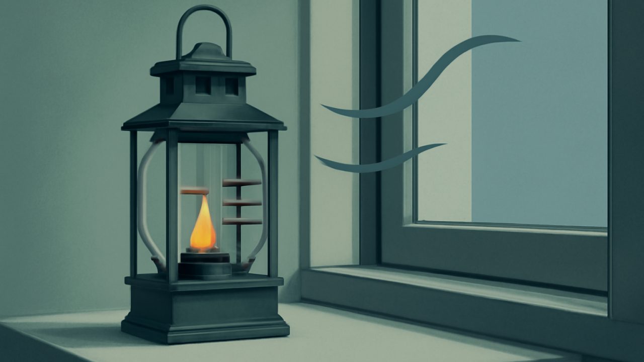 Lantern in a Crosswind