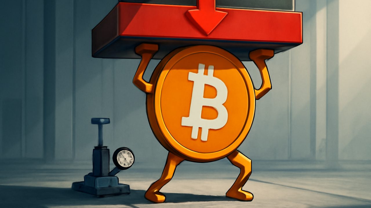 Bitcoin Under the Hydraulic Press