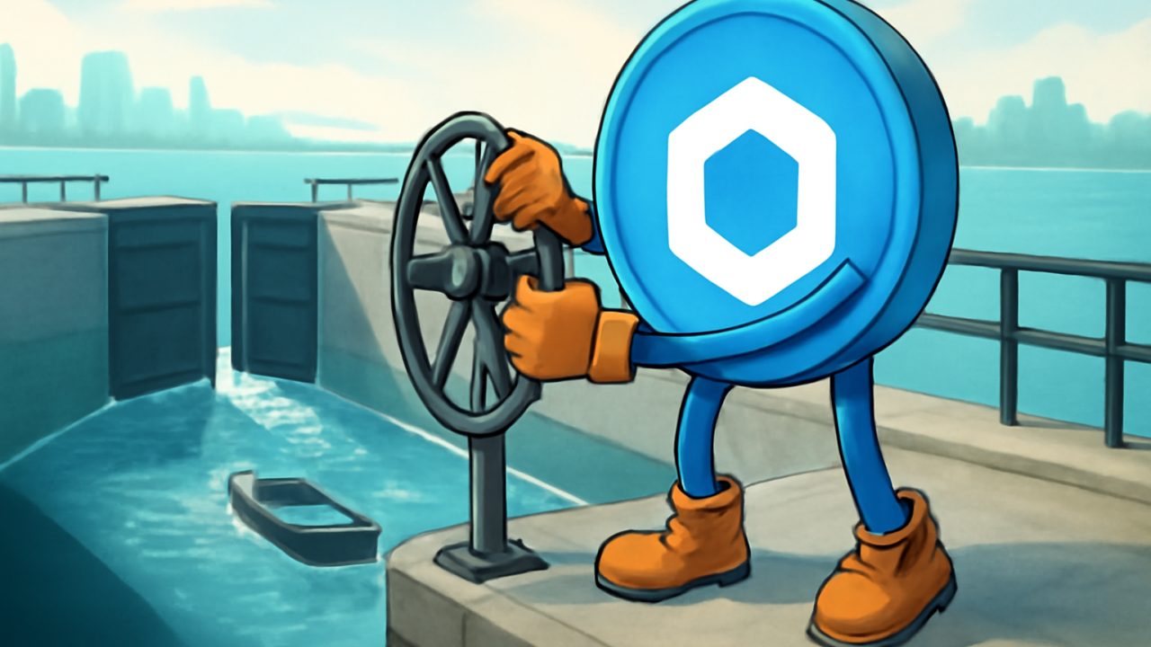 LINK Opens The FX Canal Lock