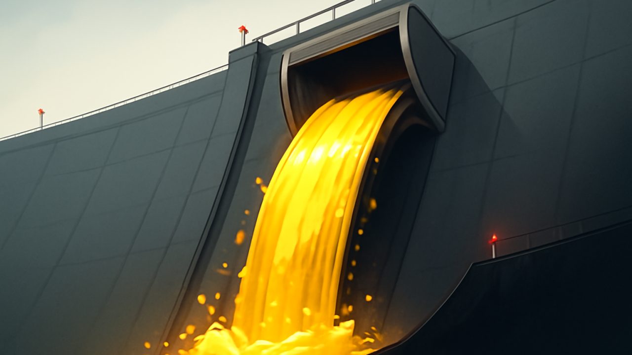 Gold Floodgate Outflow