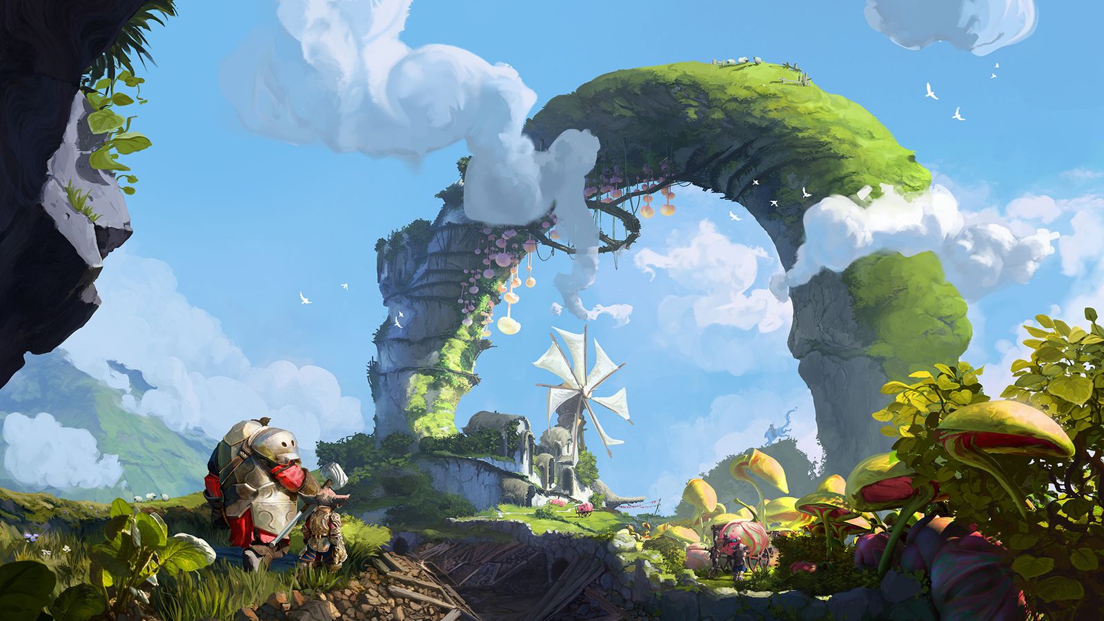 Official Guild Wars 3 concept art from the June 5, 2026 announcement page &mdash; visual proof of the live reveal and the kind of high-quality creative signals (art/trailer) that generate AAA-level community momentum.