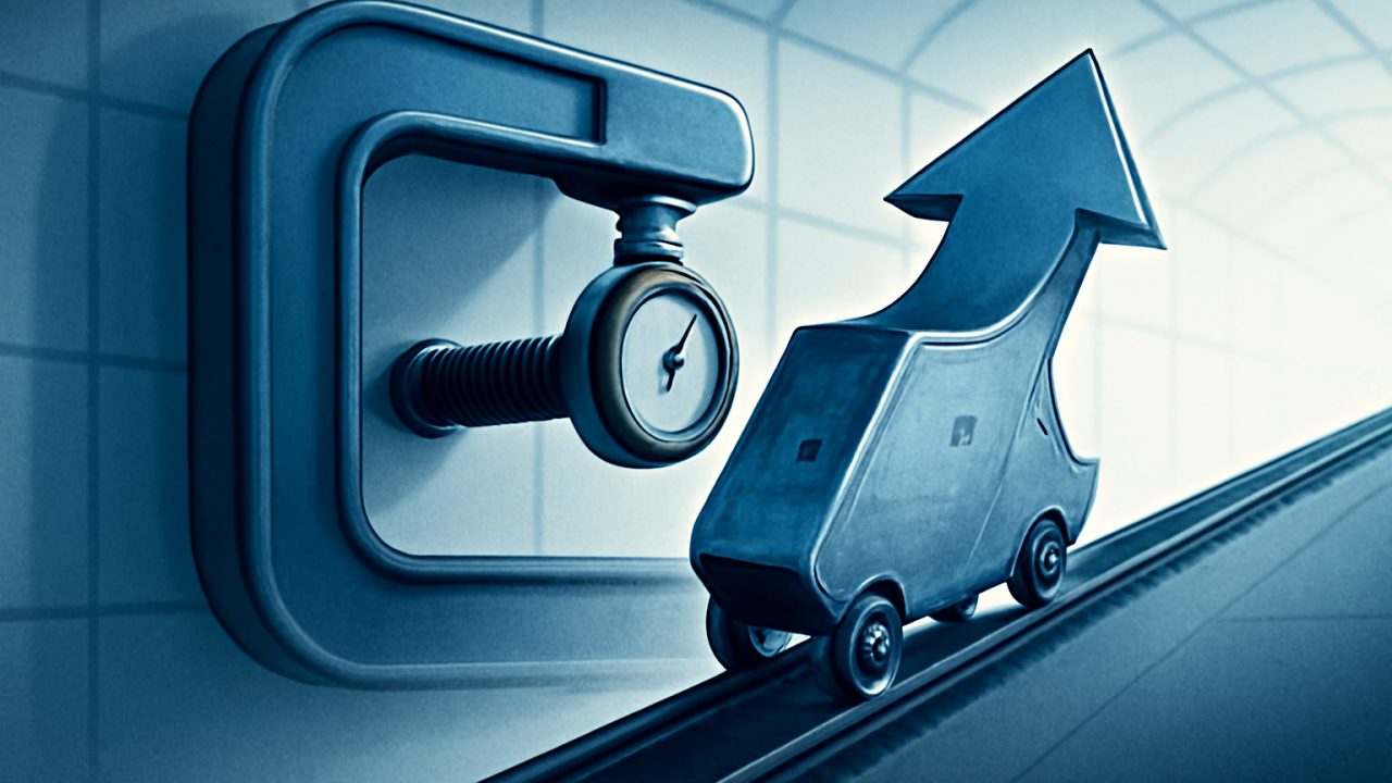 Quantum stocks squeezed by a time clamp