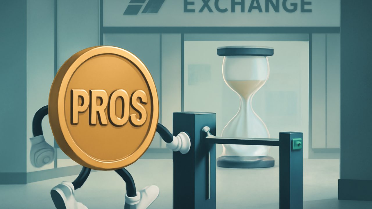 Open listing gate, slow hourglass on the trading floor