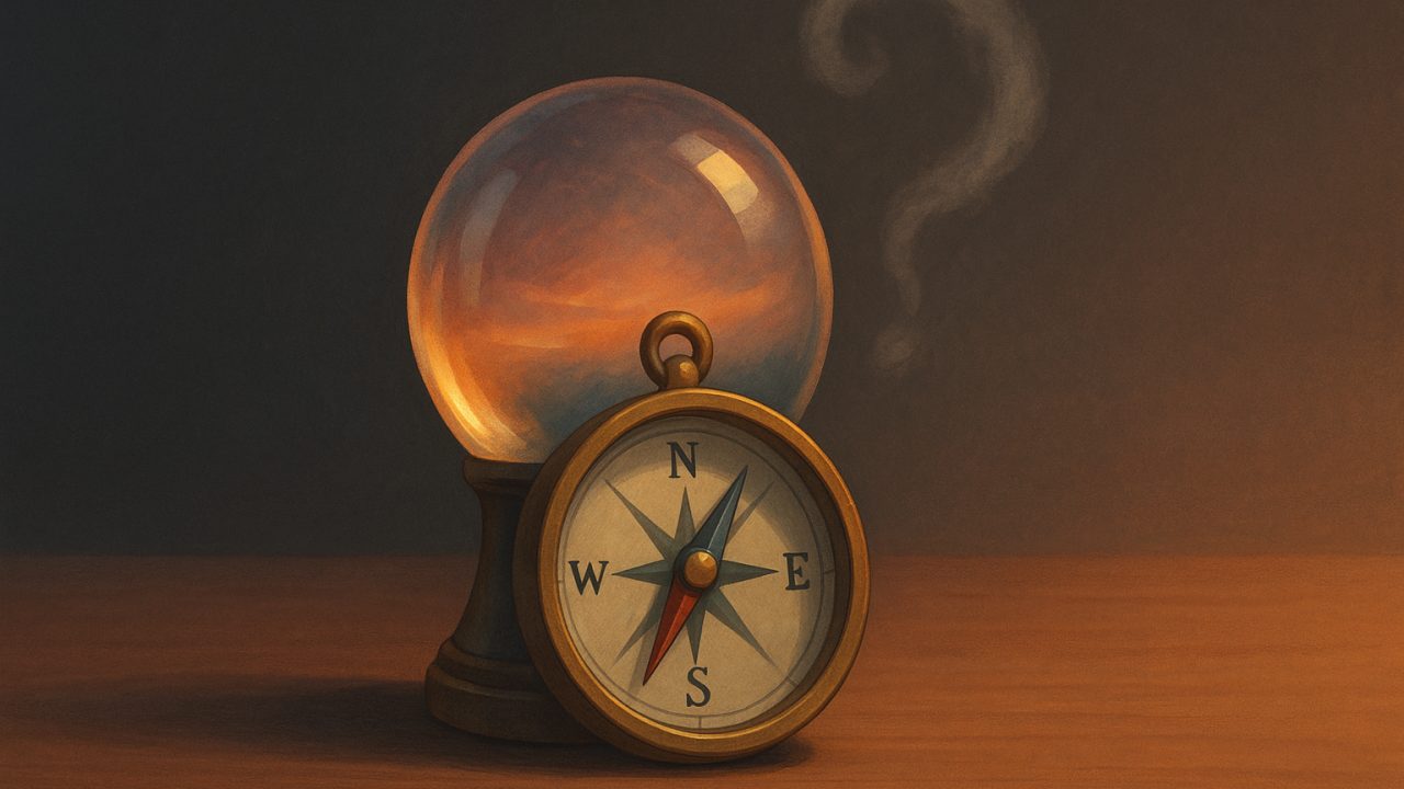 From Crystal Ball to Compass