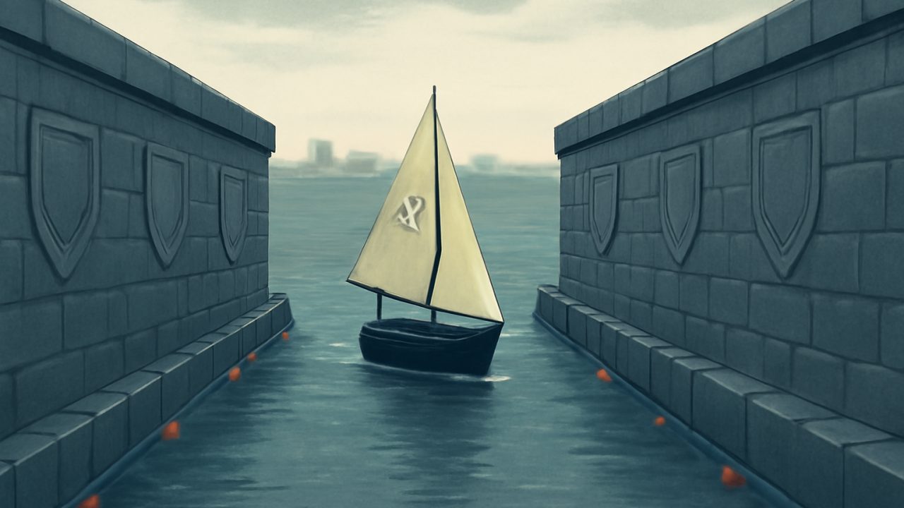 Sailboat Through the Compliance Channel