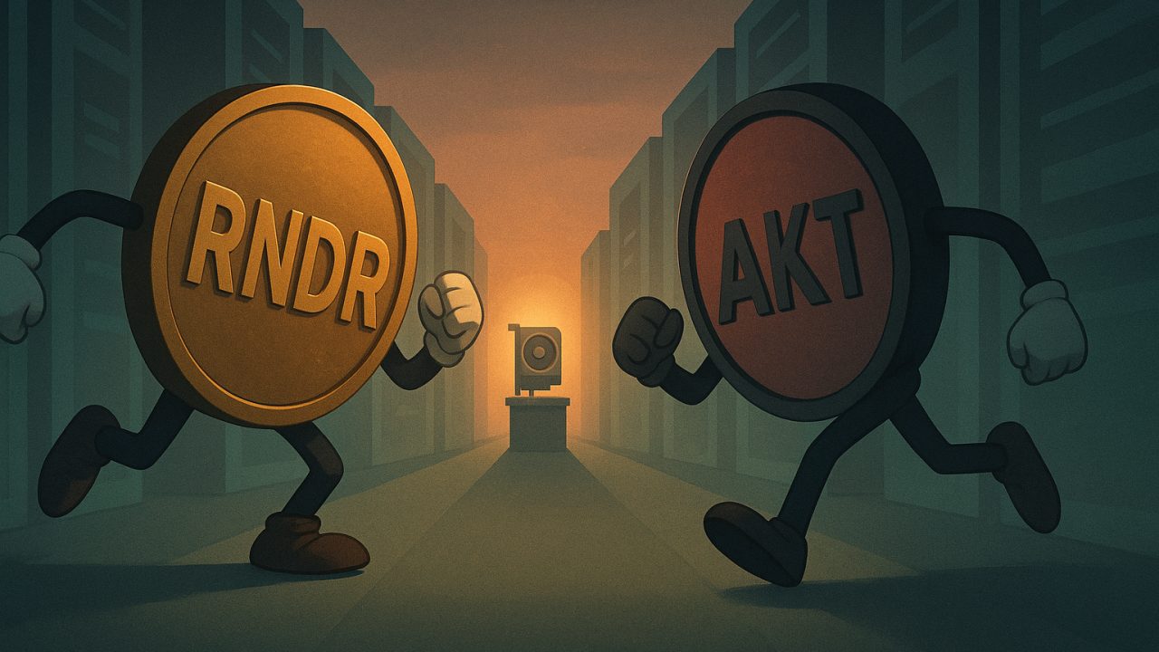 RNDR vs AKT — Sprint for the GPU