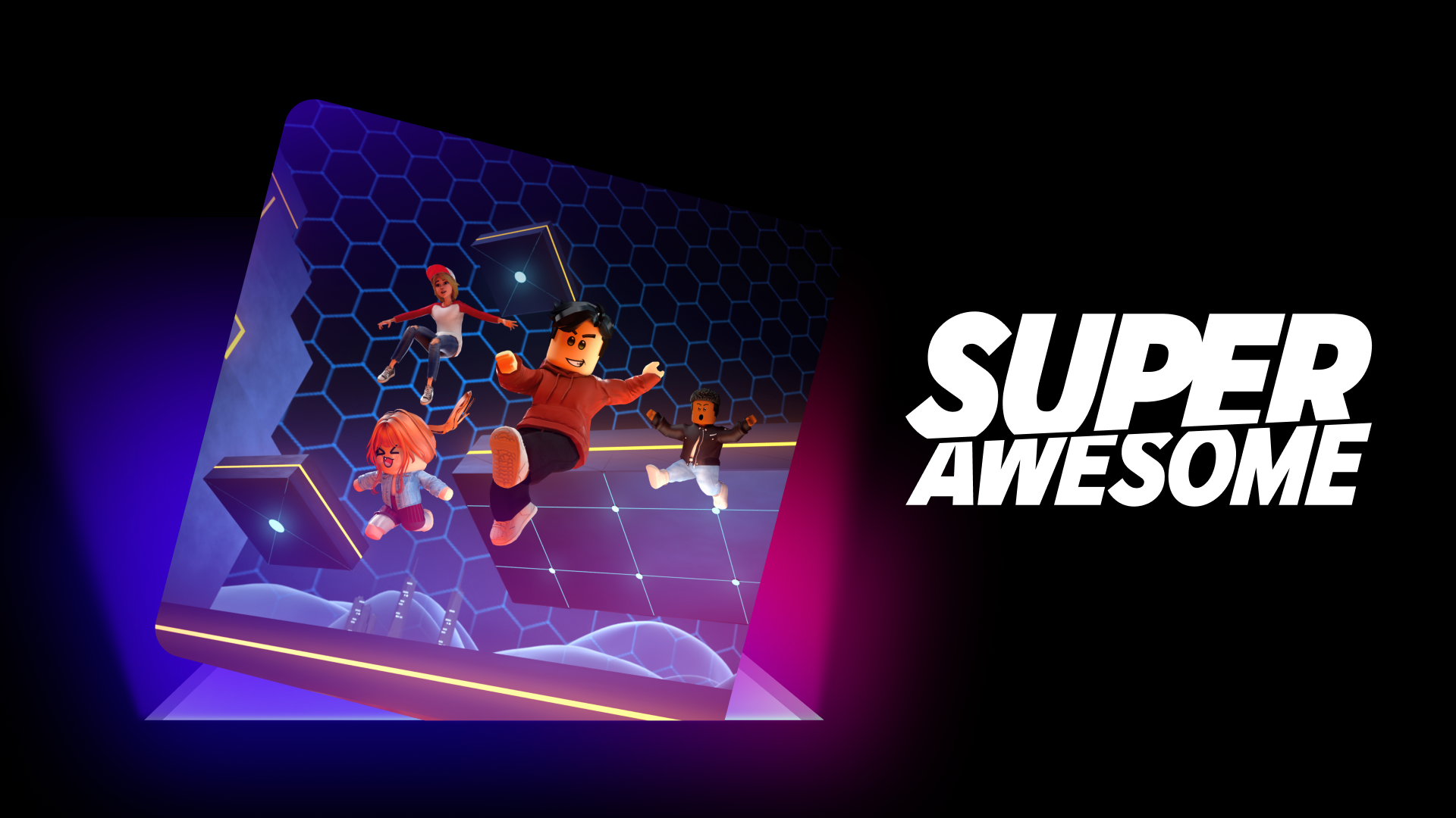 Hero image from SuperAwesome&rsquo;s June 4, 2026 announcement (Roblox avatars and SuperAwesome branding) &mdash; visually ties the partnership to Roblox&rsquo;s Gen‑Alpha audience and the scale figures cited in the press release.