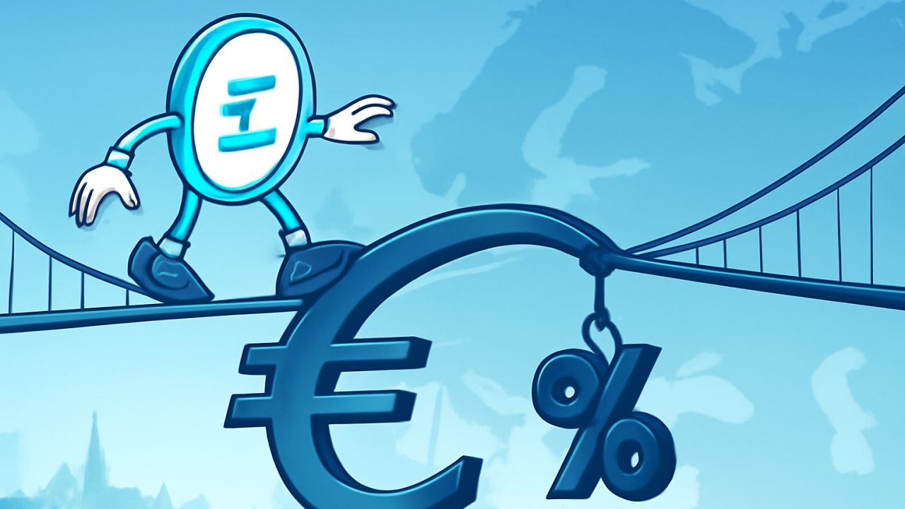 Stablecoin bridge test under EU yield pressure