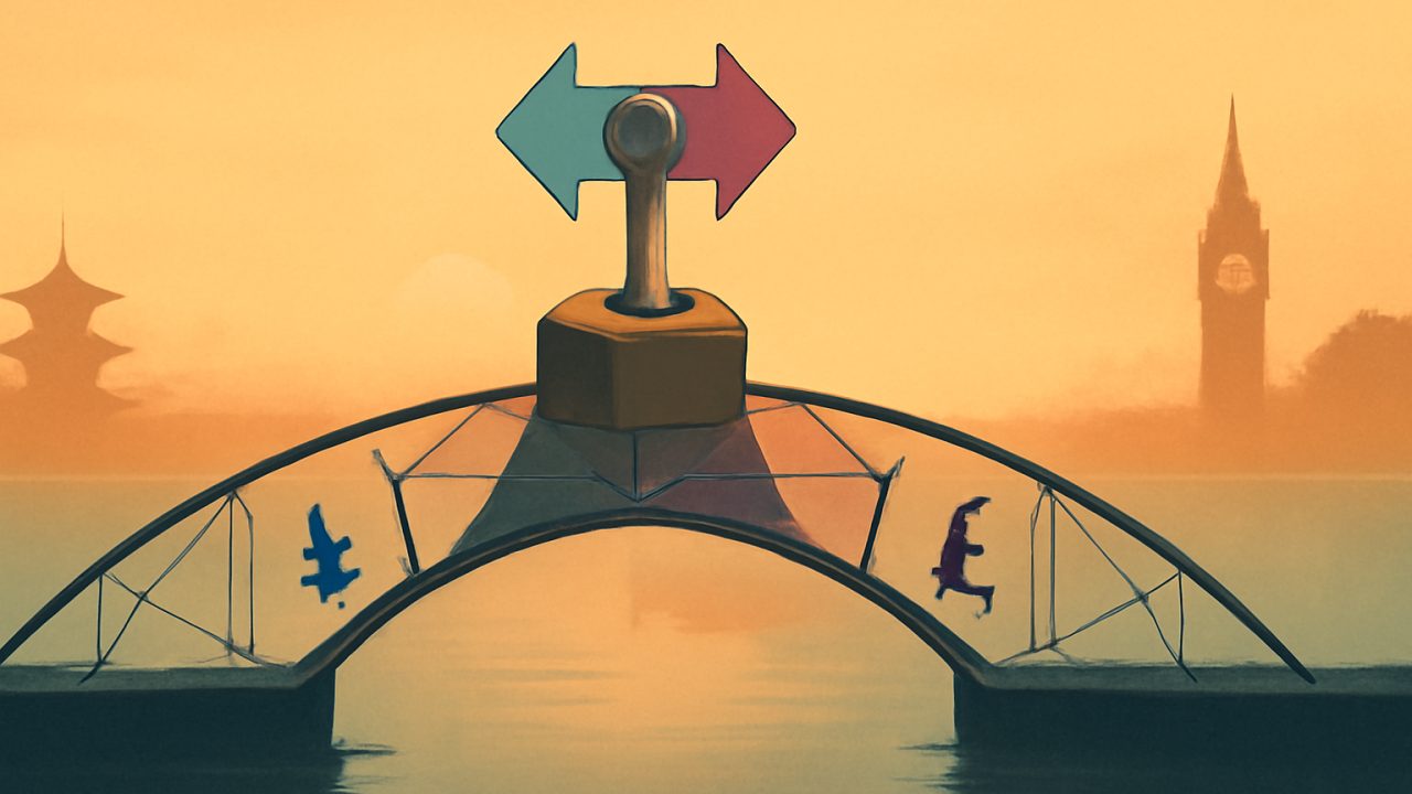 Bridge Switch Between Yen and Sterling