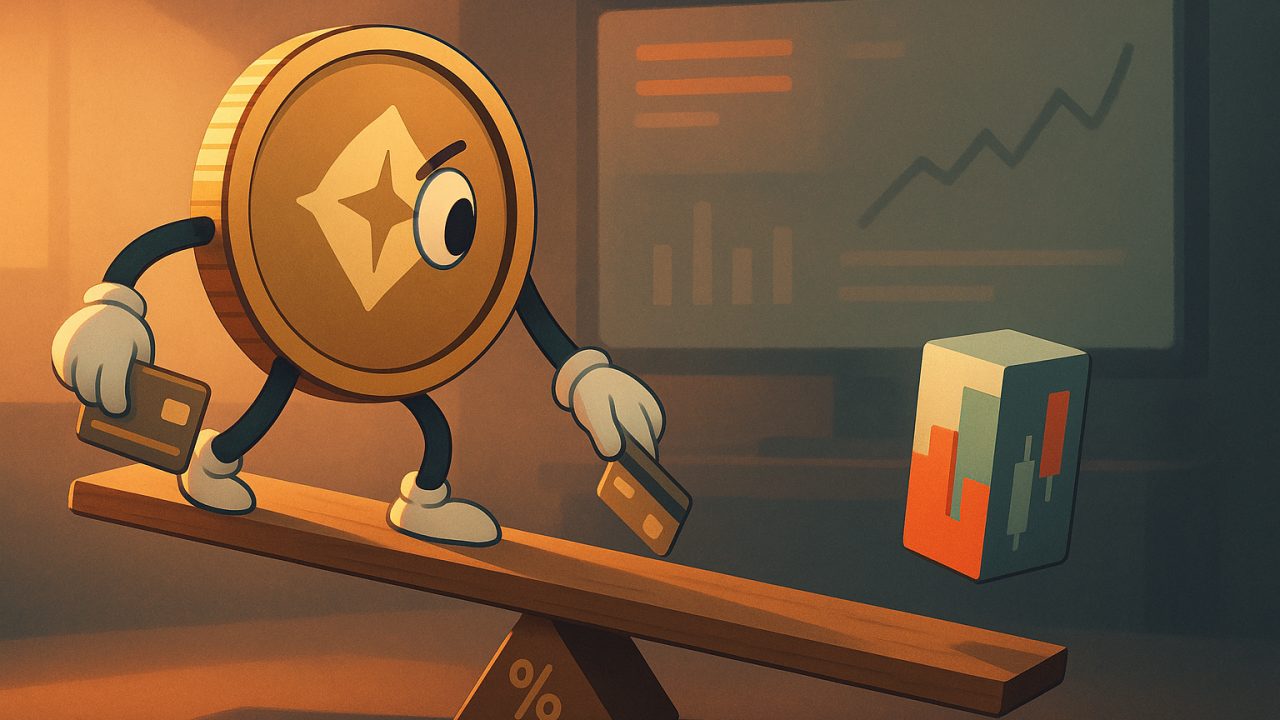 Back in Balance: XLM on the Leverage Seesaw