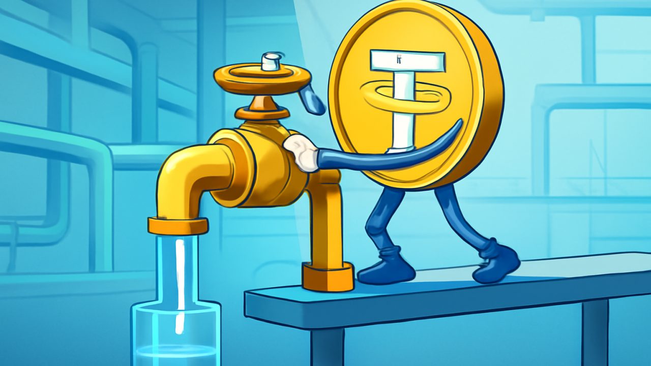 USDT Backing Mix Valve: Gold Flow Bottleneck