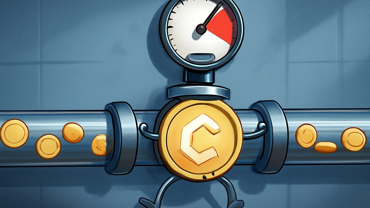 Pricing Valve Jam in an On-Chain Portfolio Pipe