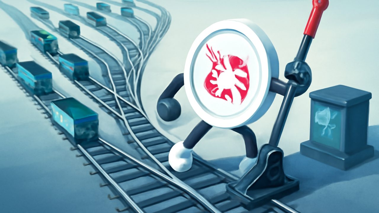 Uniswap routes stablecoin FX via a rail switch junction