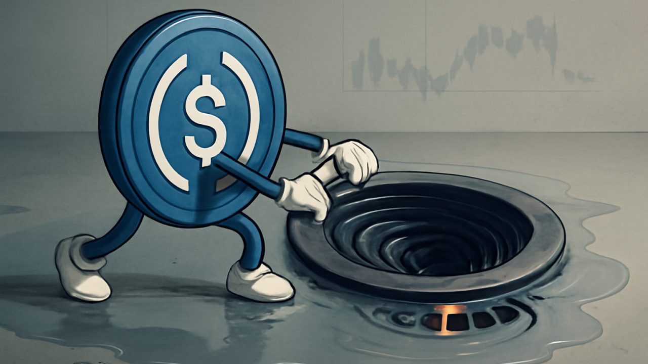 USDC at the Liquidity Drain