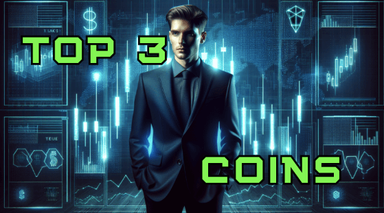 Pro Trader Names 3 Bullish Coins Ready to Surge x50 Amid XRP Unexpected Growth!