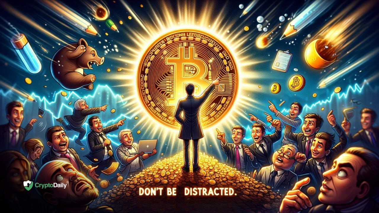 Don’t be distracted. Bitcoin is what is going to protect and increase your wealth