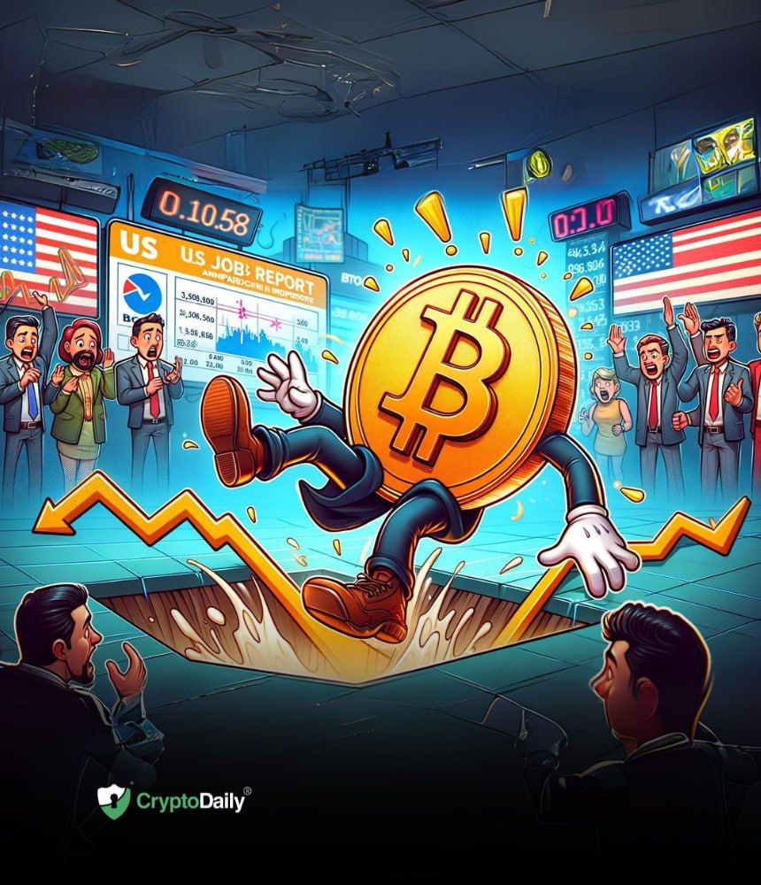 Bitcoin dips on unexpectedly positive US job figures but bounces straight back