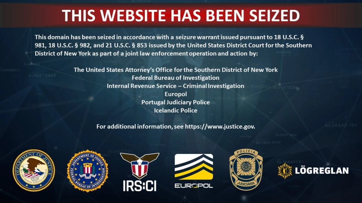 The Samourai wallet domain name has been seized