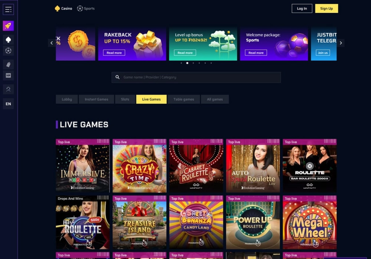 Justbit: Unique Crypto Casino with Generous Bonuses Justbit: Unique Crypto Casino with Generous Bonuses