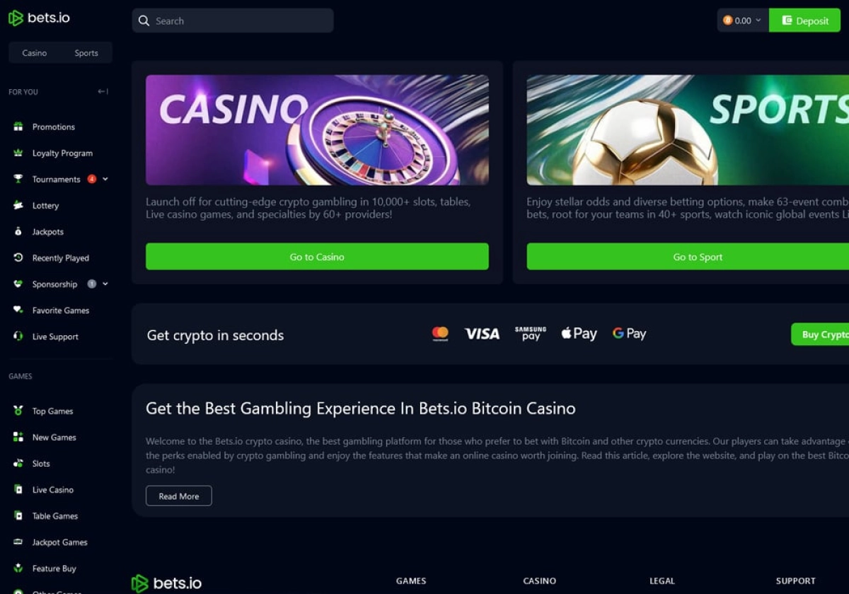 Bets.io is one of our top recommendations