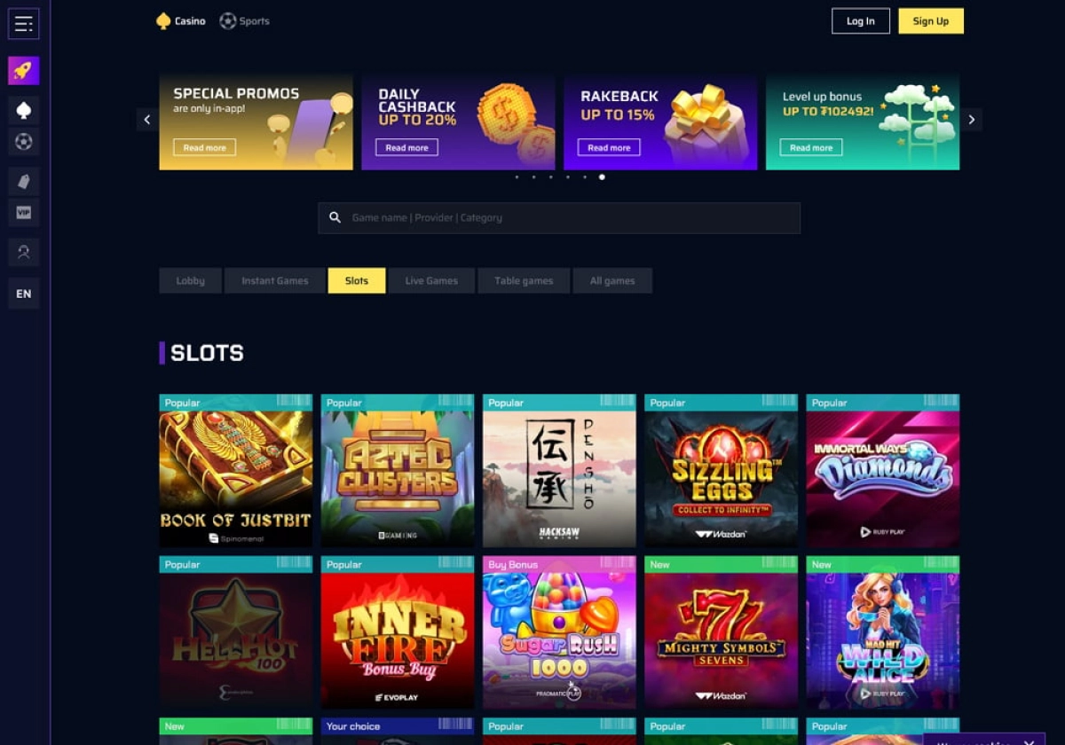 Justbit: Unique Crypto Casino with Generous Bonuses Justbit: Unique Crypto Casino with Generous Bonuses