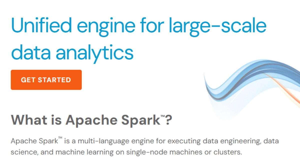 image showing What is Apache Spark? Sourced from Apache